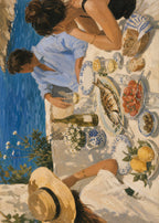 Lunch by the Sea Poster