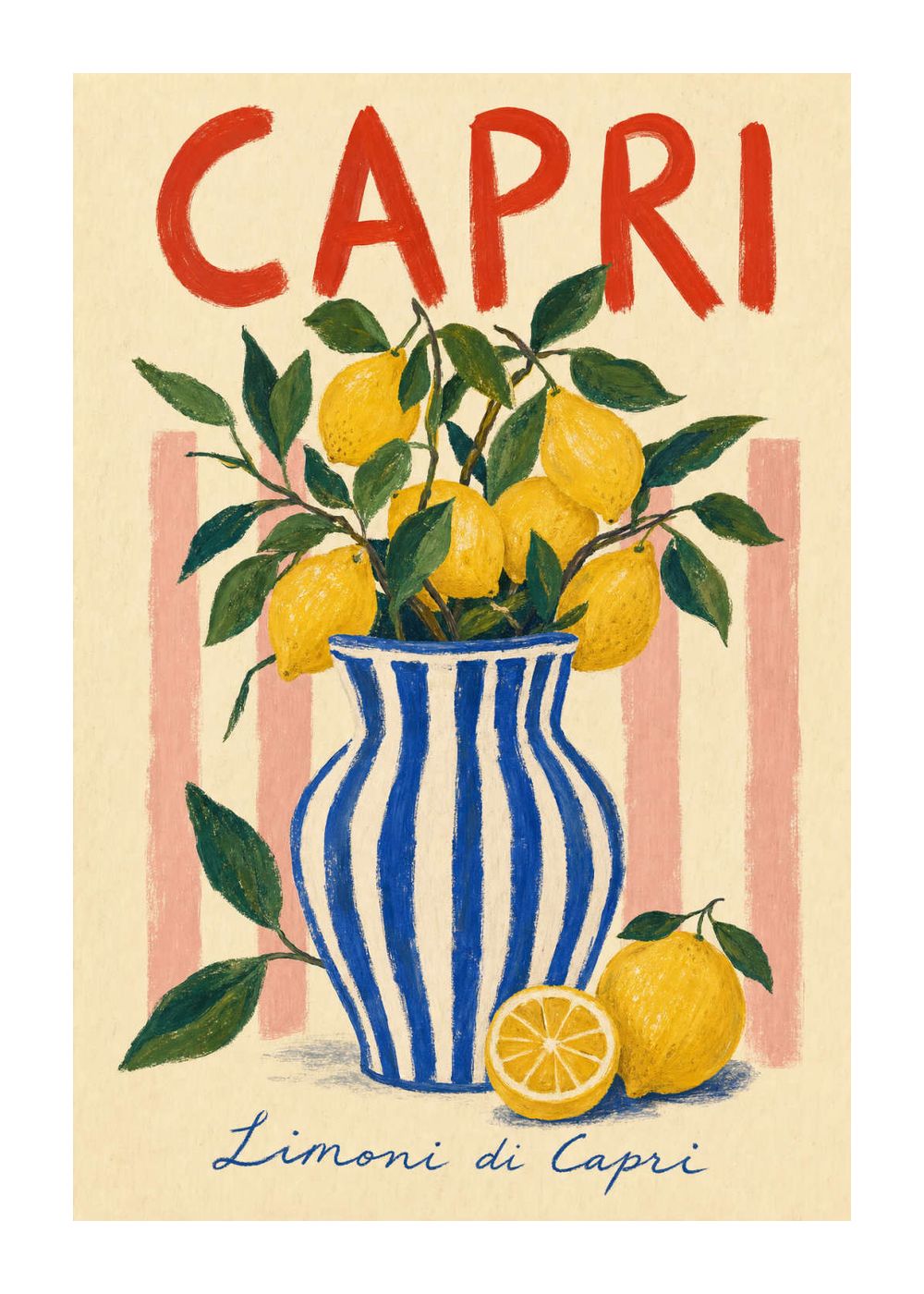 Capri I Poster