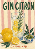 Gin Citron Canvas