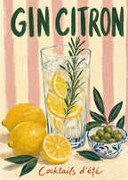 Gin Citron Canvas
