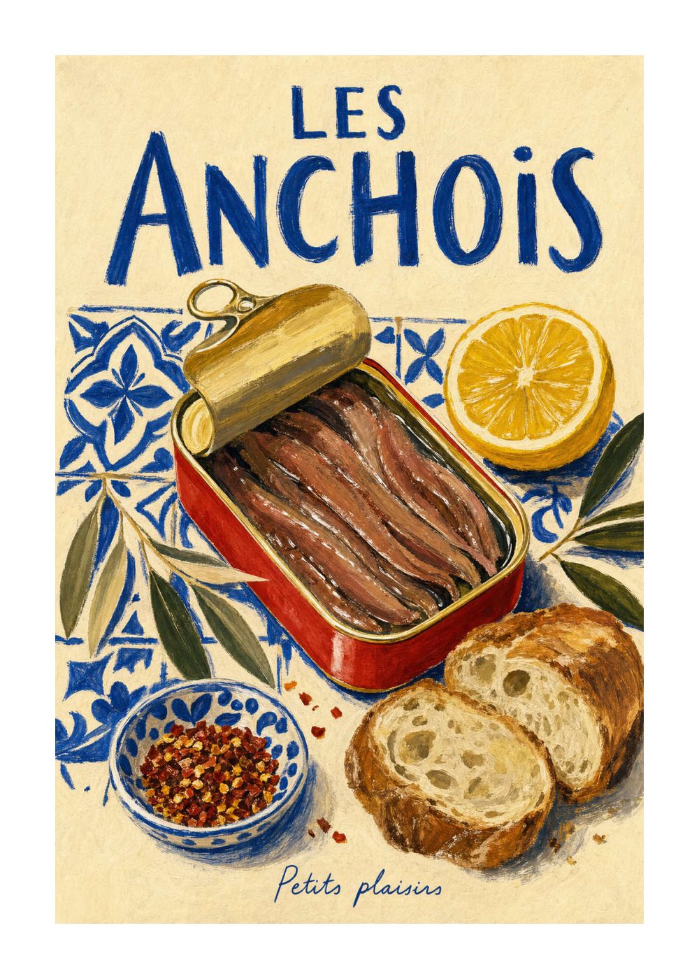 Les Anchois Poster