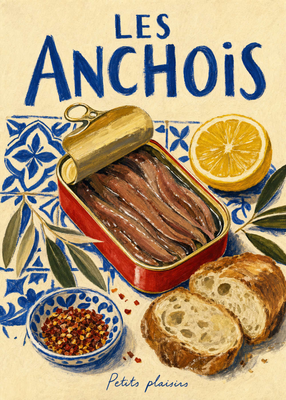 Les Anchois Canvas