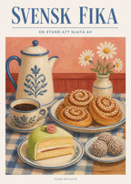 SVENSK FIKA Canvas
