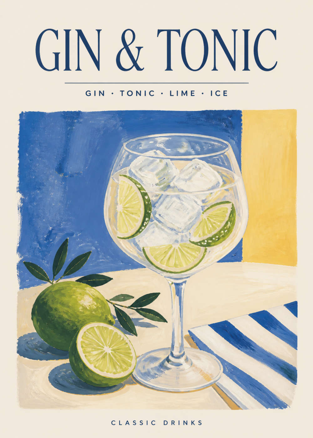 GIN & TONIC Poster