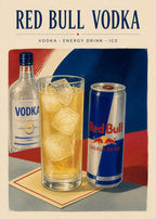 RED BULL VODKA Canvas