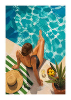Poolside Poster