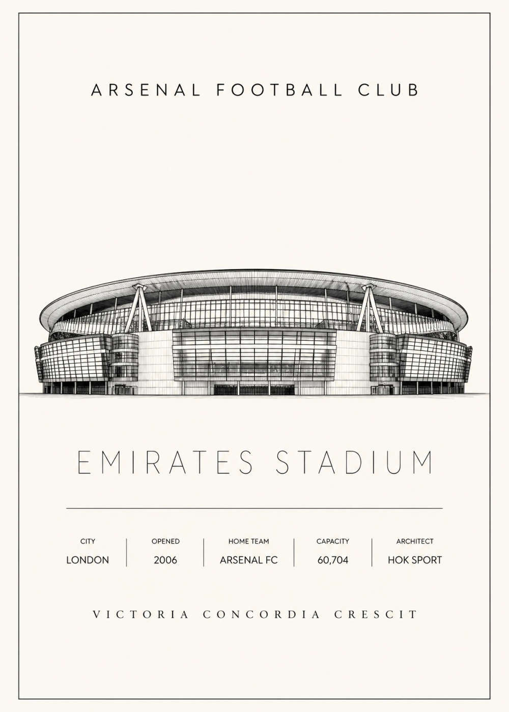 Emirates Stadium Poster