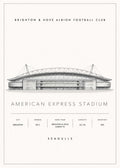 American Express Stadium Poster