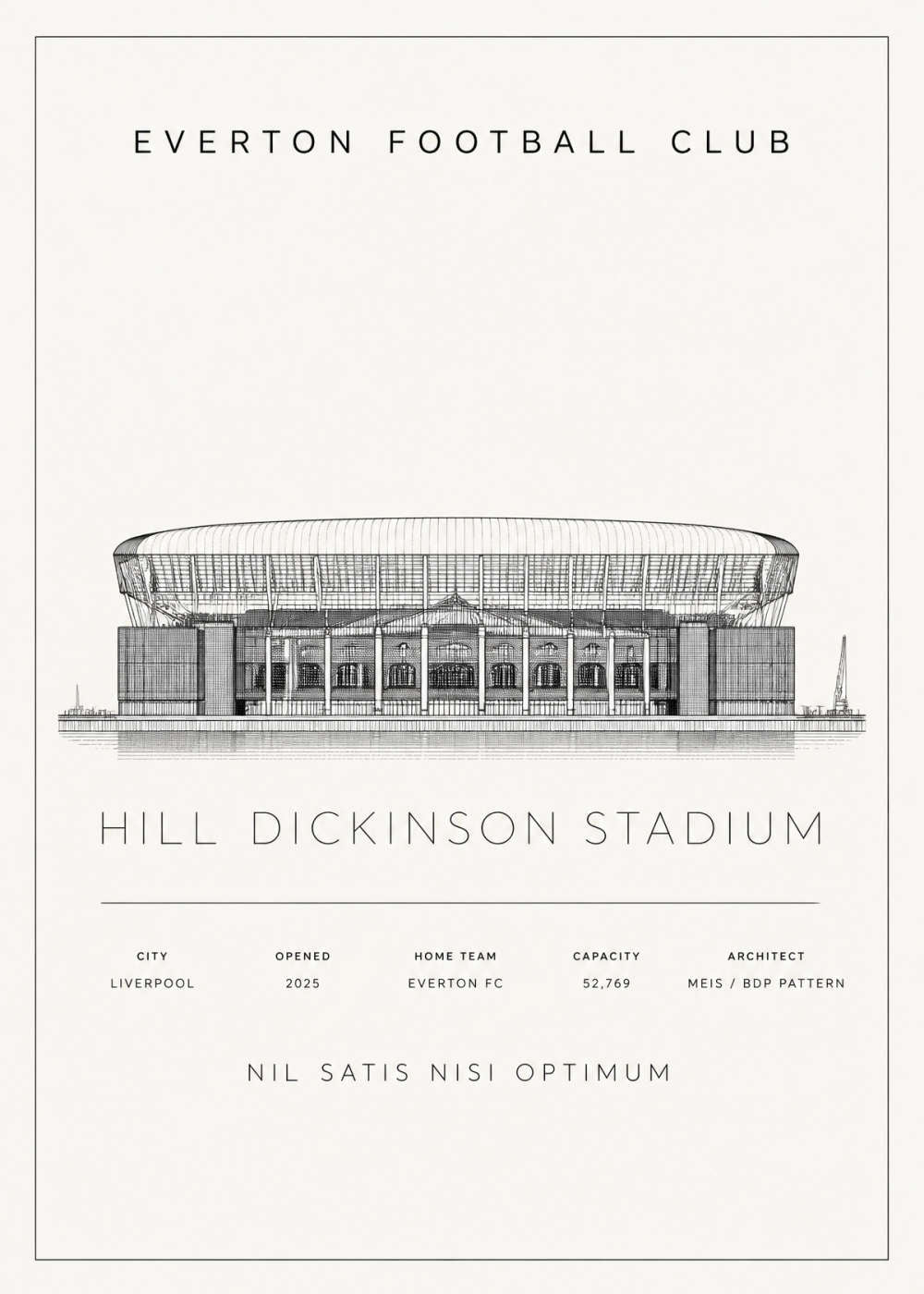 Hill Dickinson Stadium Poster