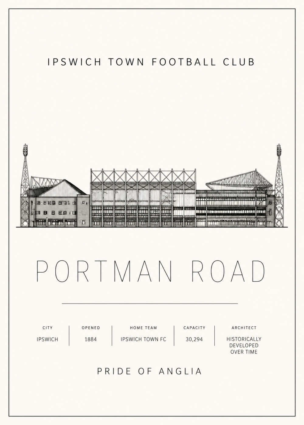 Portman Road Poster