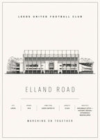 Elland Road Poster