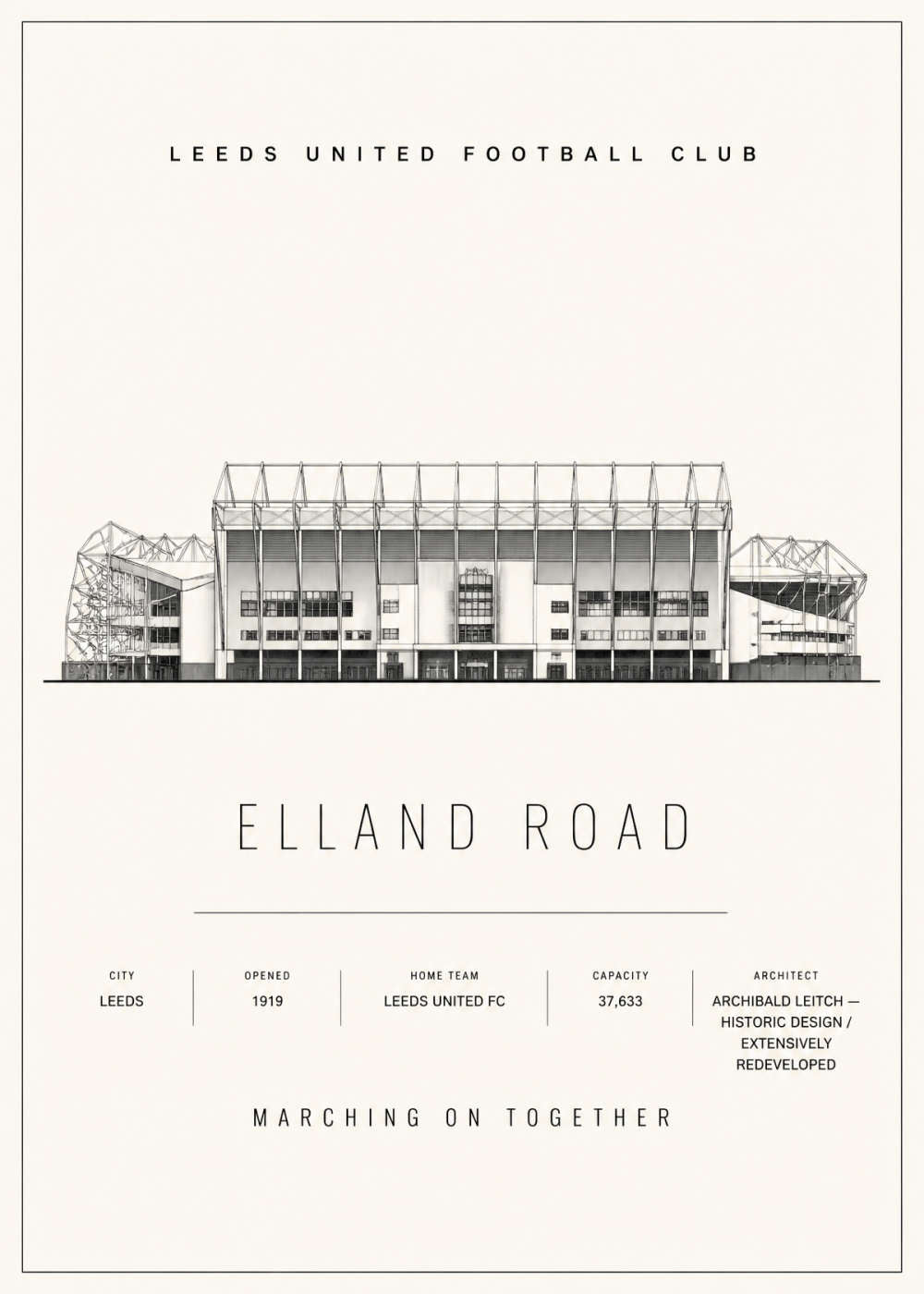 Elland Road Poster