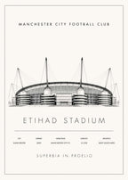 Eithad Stadium Poster