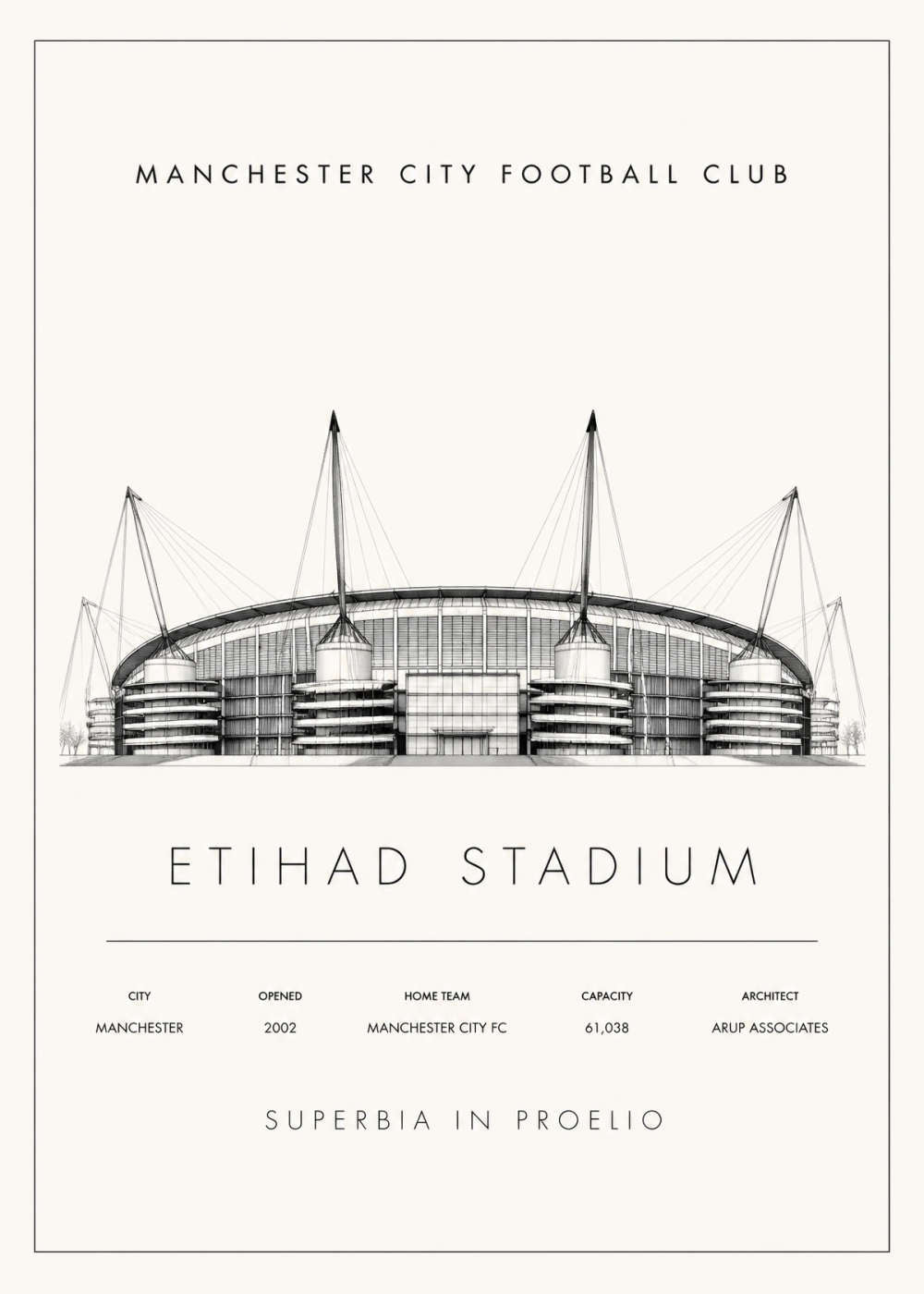 Eithad Stadium Poster