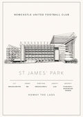 St James' Park Poster