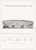 Tottenham Hotspur Stadium Poster