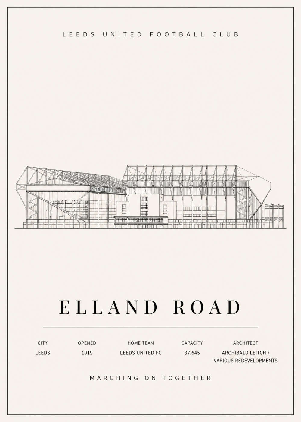 Elland Road Poster