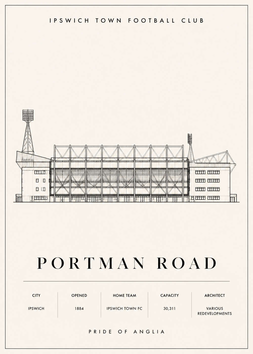 Portman Road Poster