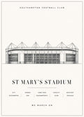 St Mary's Stadium Poster
