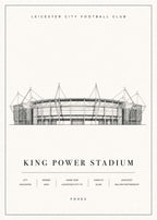 King Power Stadium Poster