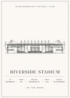 Riverside Stadium Poster