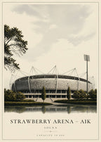 AIK - Strawberry Arena Poster