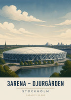 Djurgården - 3Arena Poster