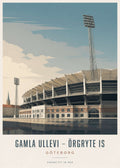 Örgryte IS - Gamla Ullevi Poster