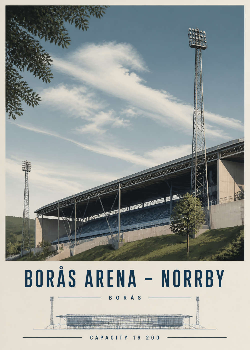 Norrby - Borås Arena Poster
