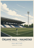 Halmstad - Örjans Vall Poster