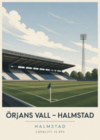 Halmstad - Örjans Vall Poster