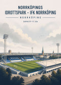 IFK Norrköping - Norrköpings Idrottspark Poster