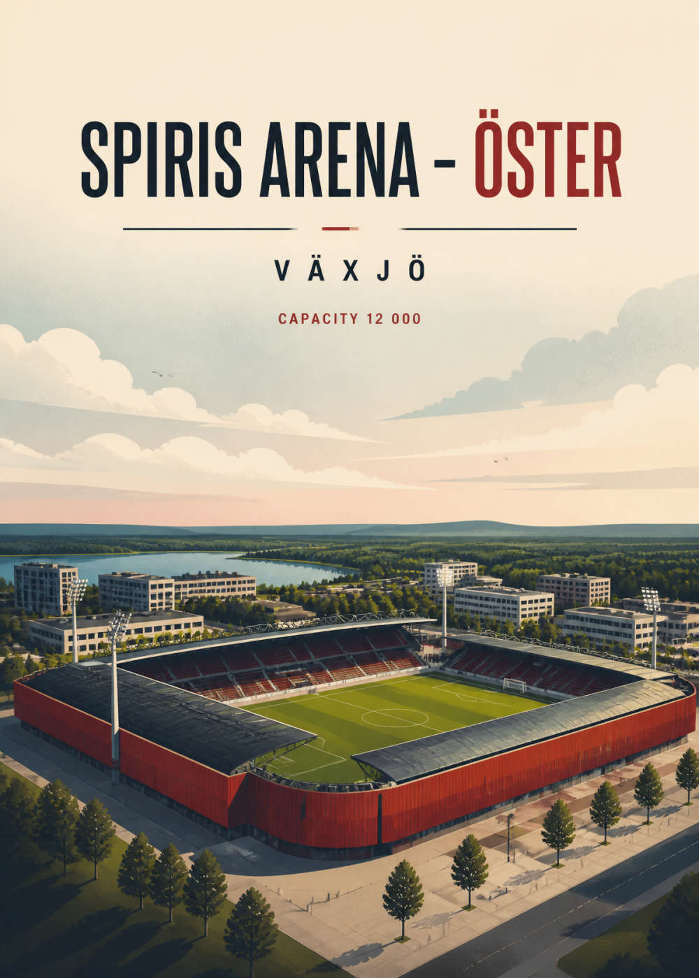 Öster - Spiris Arena Poster