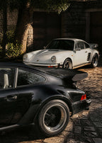 Porsche 911 Turbo – Two Colours Color Canvas