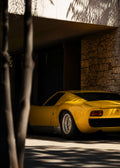 Lamborghini Miura – Villa Shadow Color Poster
