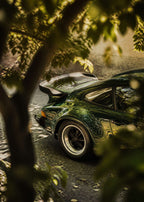 Porsche 930 Turbo – Foliage Color Canvas