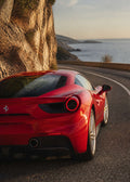 Ferrari 488 GTB – Coastal Road Color Canvas
