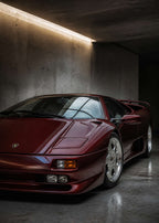 Lamborghini Diablo – Modernist Garage Color Poster