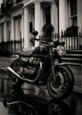 Triumph Speed Twin – London Street Blackwhite Canvas