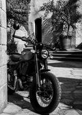 Ducati Scrambler – Mediterranean Courtyard Blackwhite Canvas