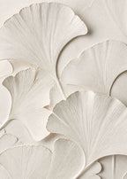 Ginkgo Leaf Relief Poster