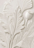 Poppy Leaf Relief Poster