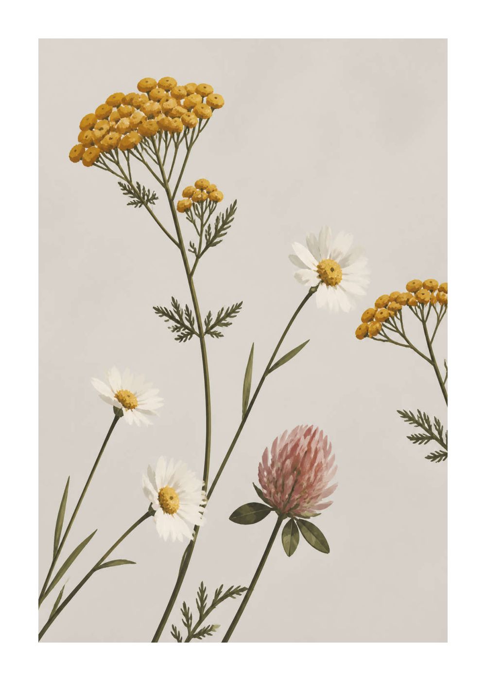 Sensommar i tre färger Poster
