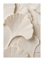 Ginkgorelief i elfenben Poster