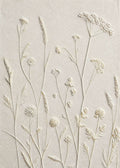 Ängsblommor i präglat papper Poster