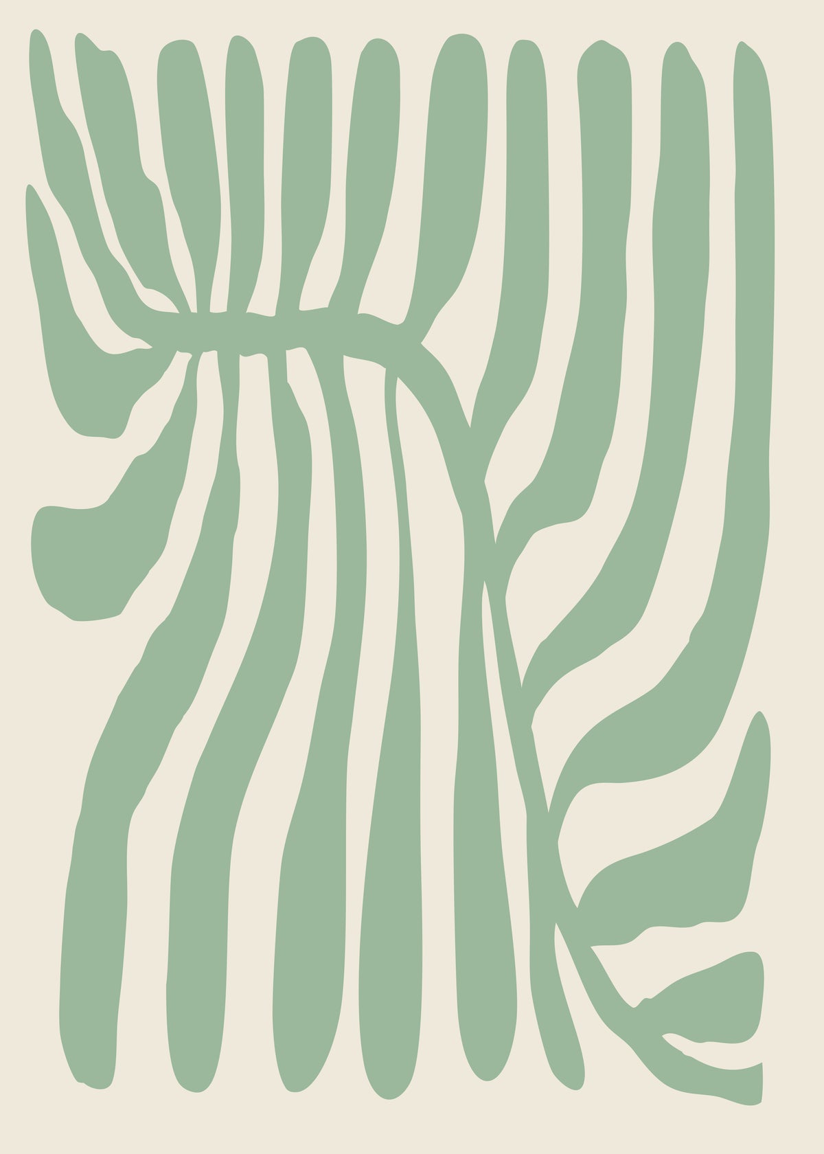 Sage Botanical Lines