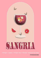 Sangria Kitchen poster eller kökstavla