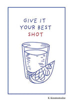 Shot Kitchen poster eller kökstavla