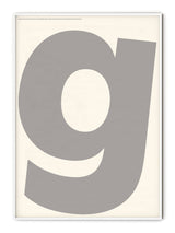Letter G Poster