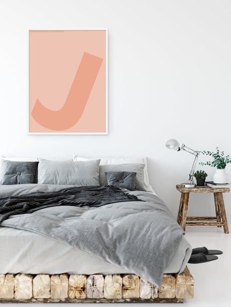 Letter J Poster